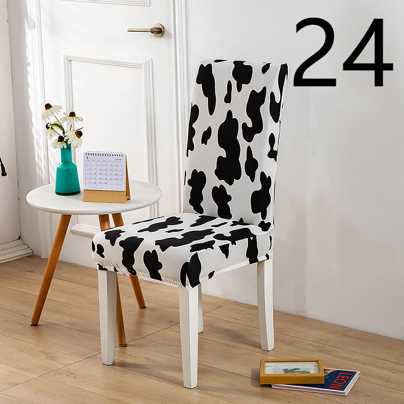 Dining Chair Cover Stretch Printed ELODIE 24Style-One size