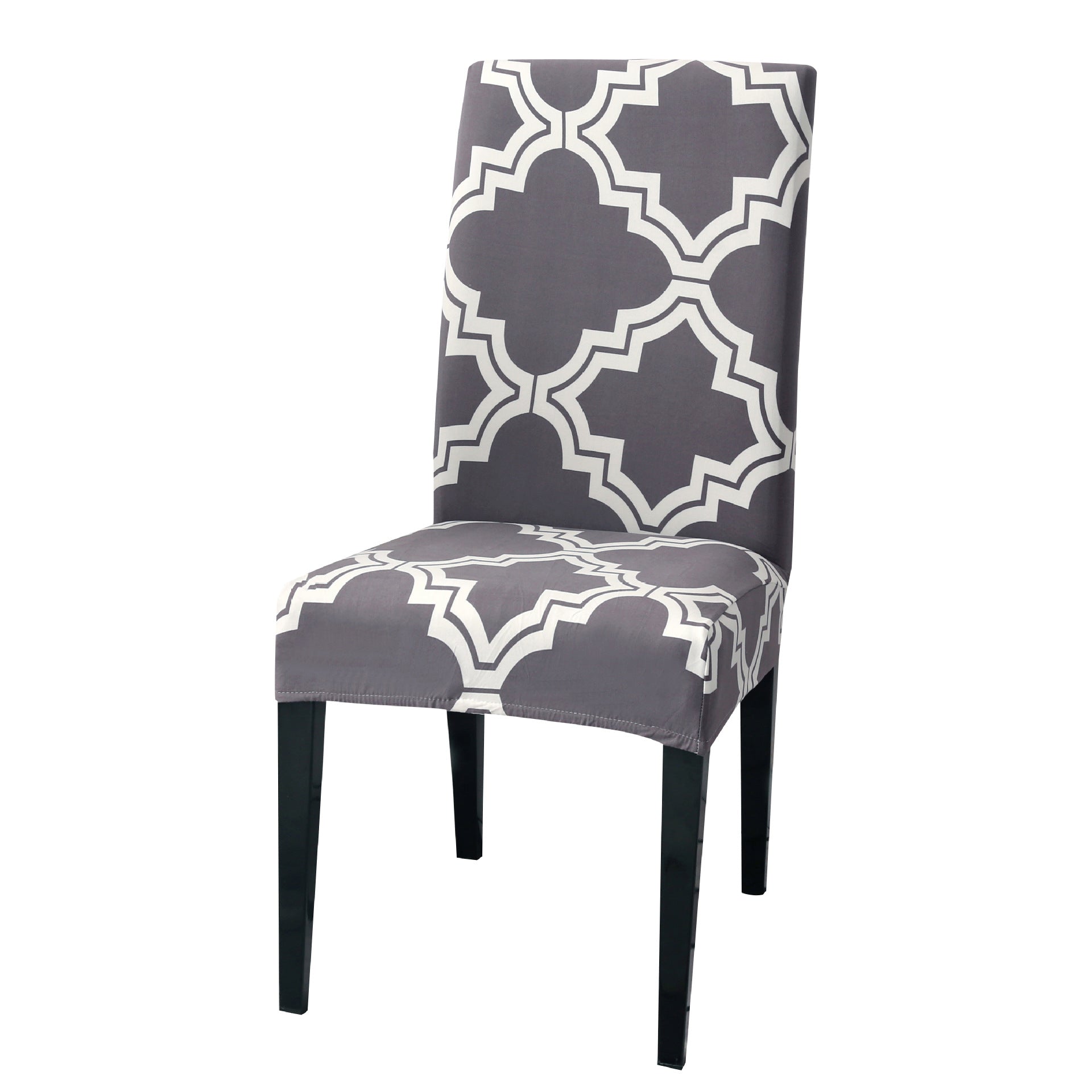 Dining Chair Cover Stretchable Polyester ELODIE
