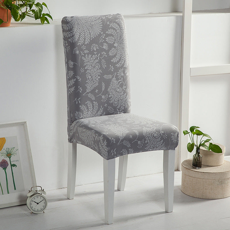 Dining Chair Cover Stretchable Print LUMINAIRE Fanye-Universal Elastic Chair Cover
