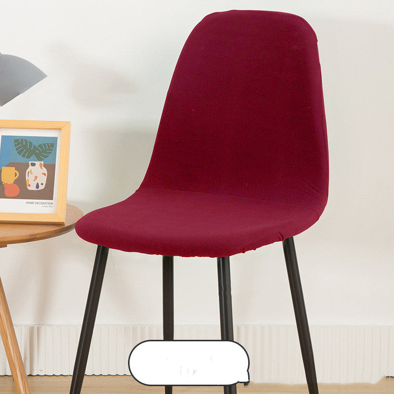 Dining Chair Cover Stretchable Shell RIVAUX Big red