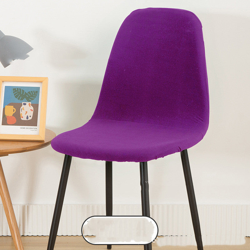 Dining Chair Cover Stretchable Shell RIVAUX Candy Purple