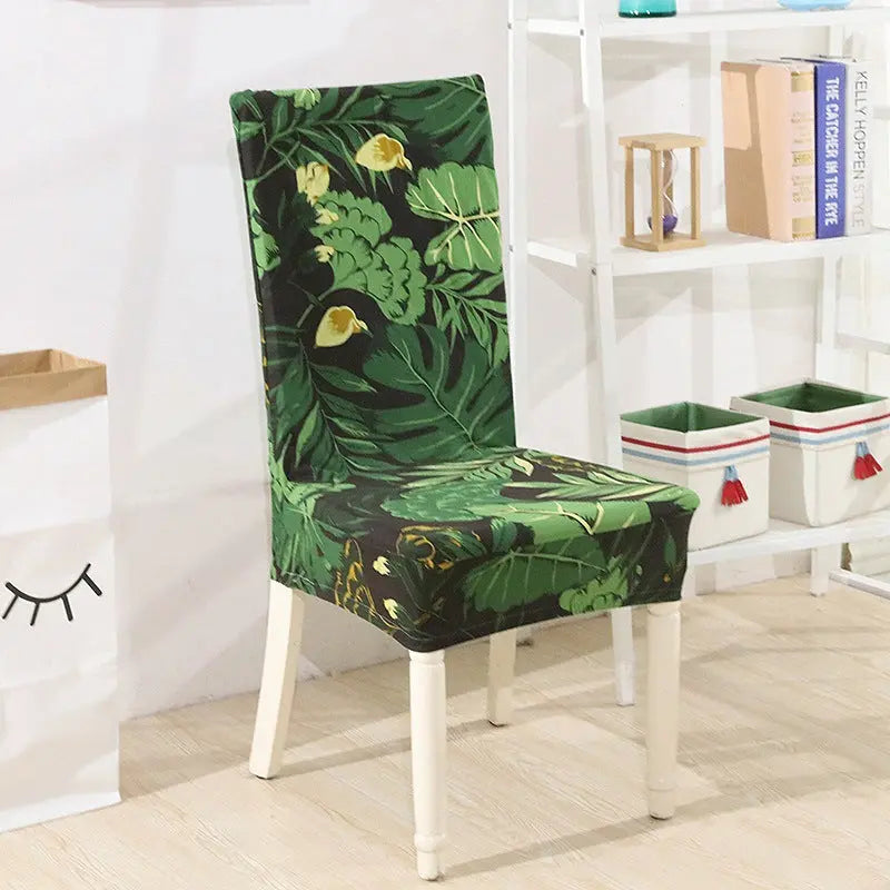 Dining Chair Covers Milk Silk Stretchable FLORETTE July-Universal