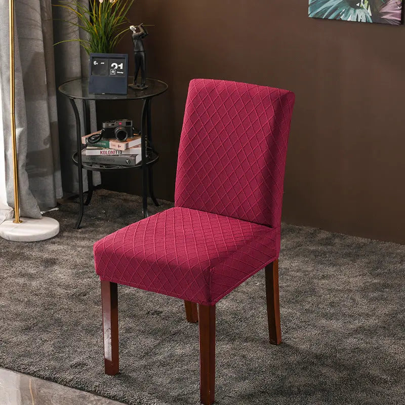 Dining Chair Covers Nordic Washable ELISÉA Toffee red-Universal