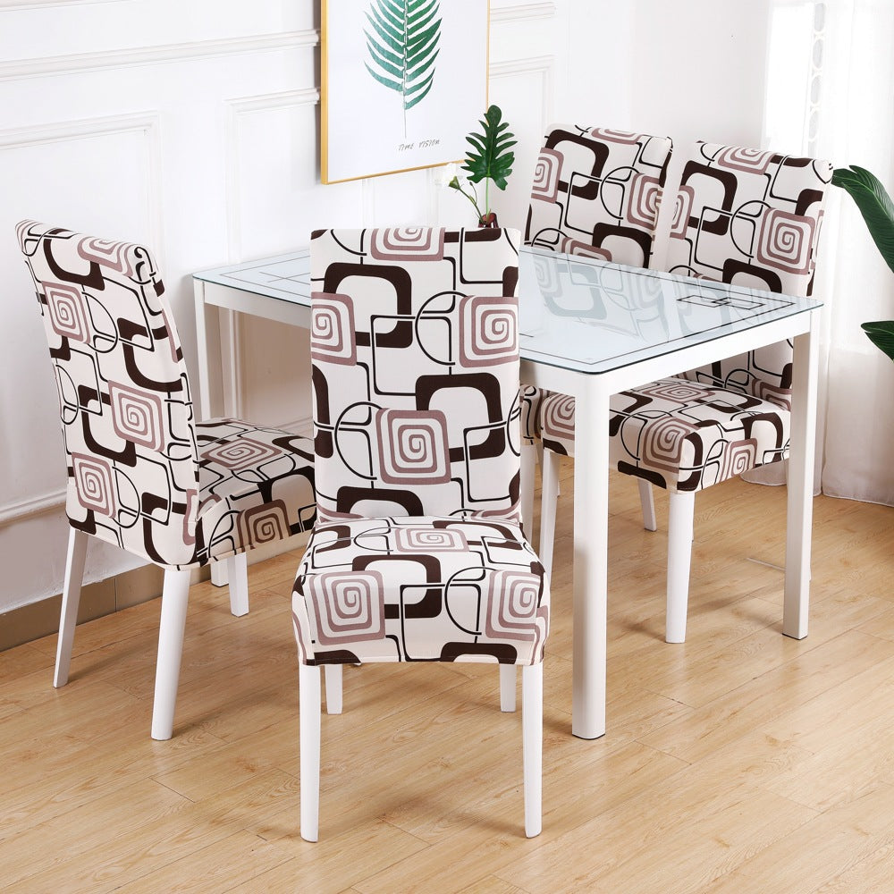 Dining Chair Covers Polyester Modern Lurose 17 style