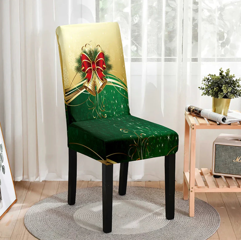 Dining Chair Covers Stretch Christmas Noelia SDYT01 6color-4pcs