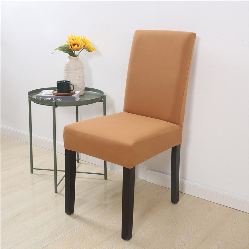 Dining Chair Covers Stretch Fit Velarex Camel-Elastic Chair Cover