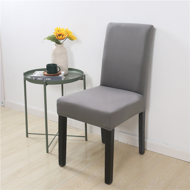 Dining Chair Covers Stretch Fit Velarex Gray-Elastic Chair Cover