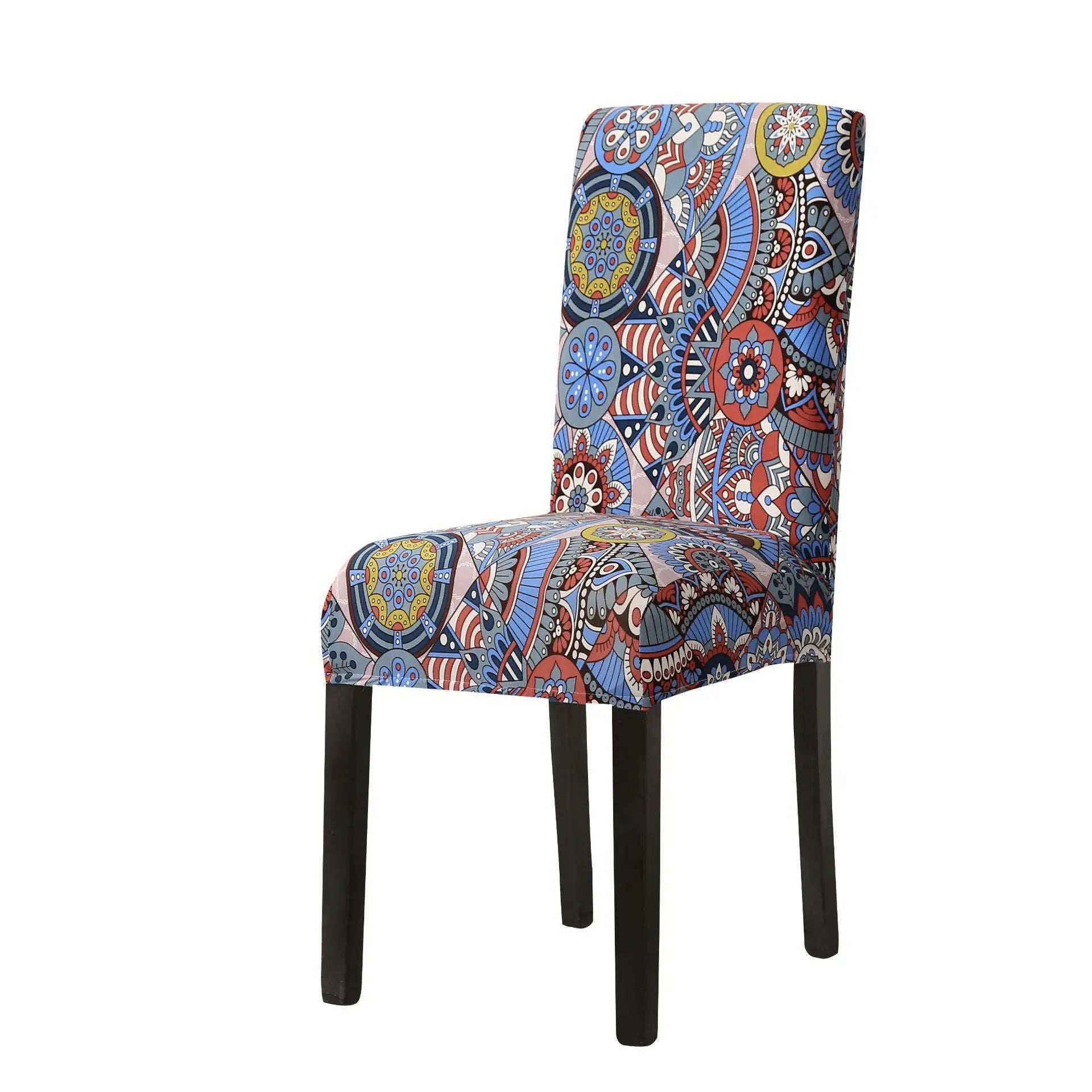 Dining Chair Covers Stretch Floral FLEURIS 34 style