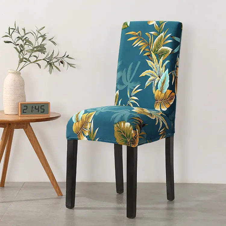 Dining Chair Covers Stretch Floral FLEURIS 39 style