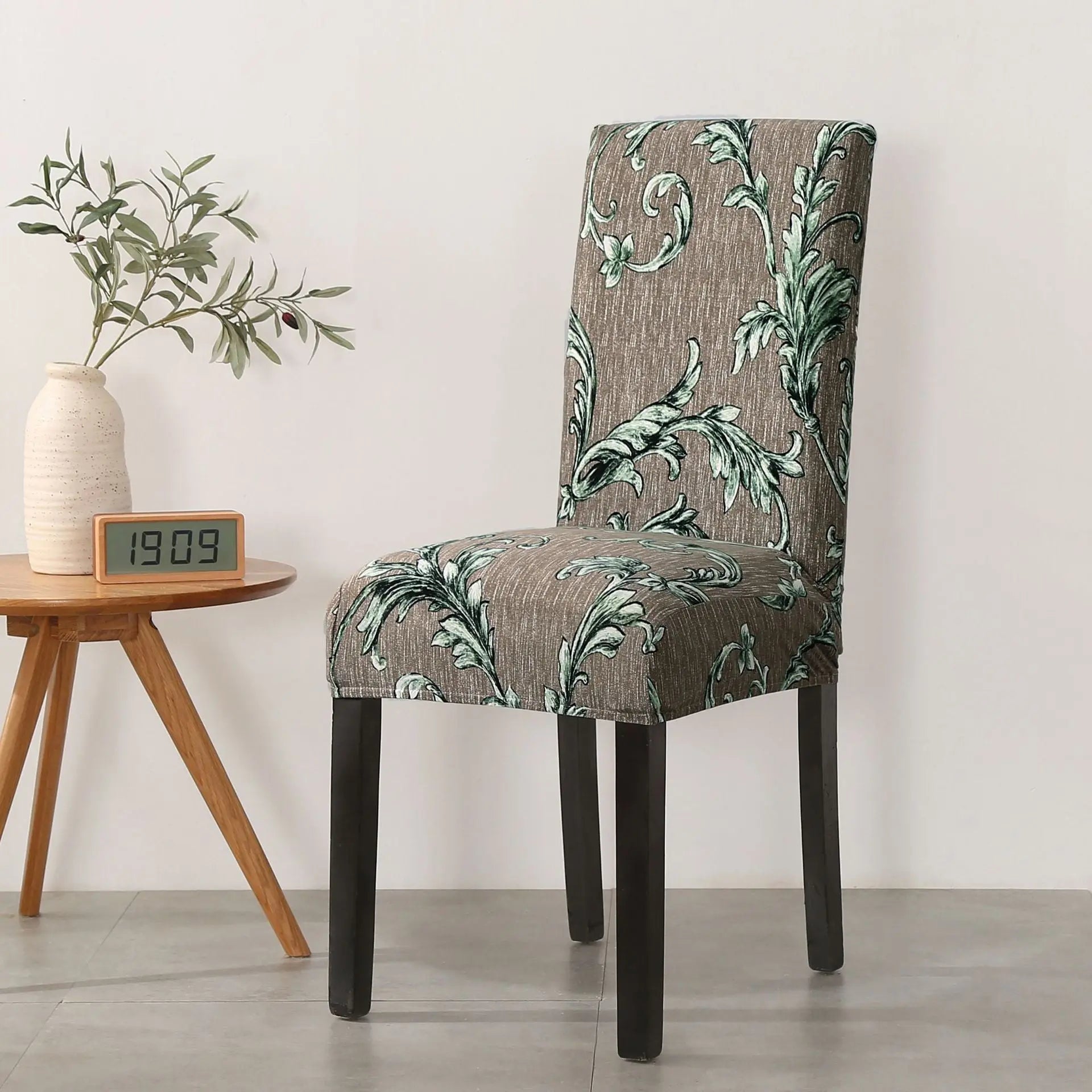 Dining Chair Covers Stretch Floral FLEURIS 40 style