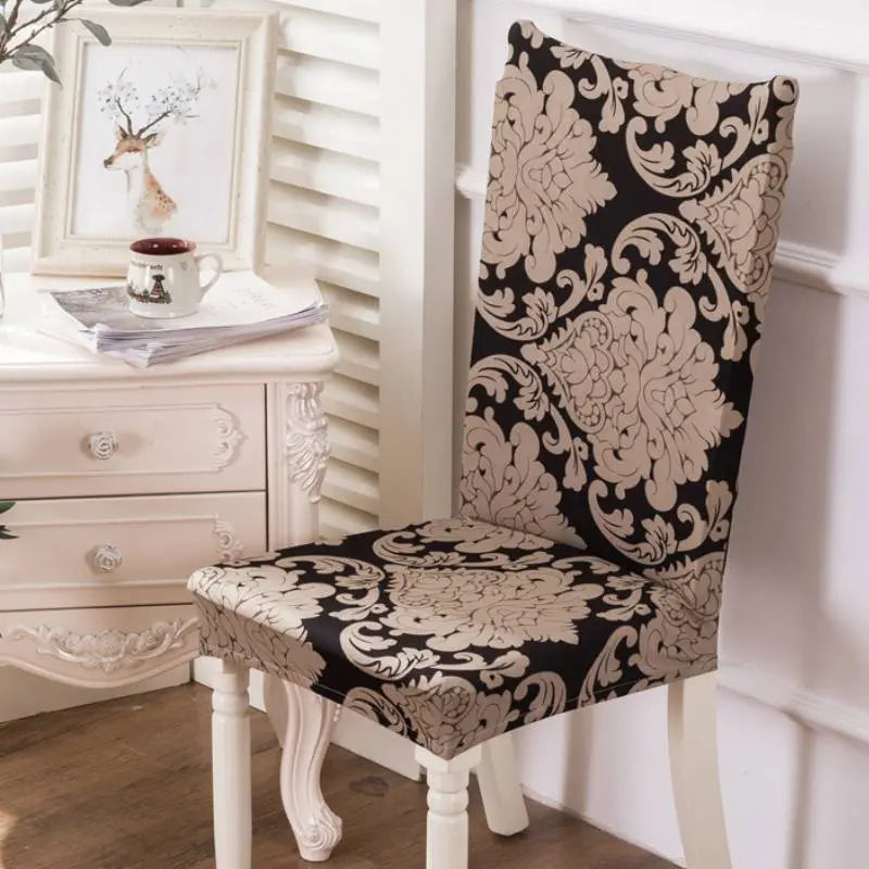 Dining Chair Covers Stretch Floral FLEURIS 41style