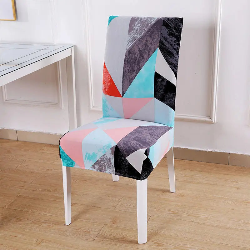 Dining Chair Covers Stretch Floral FLEURIS D