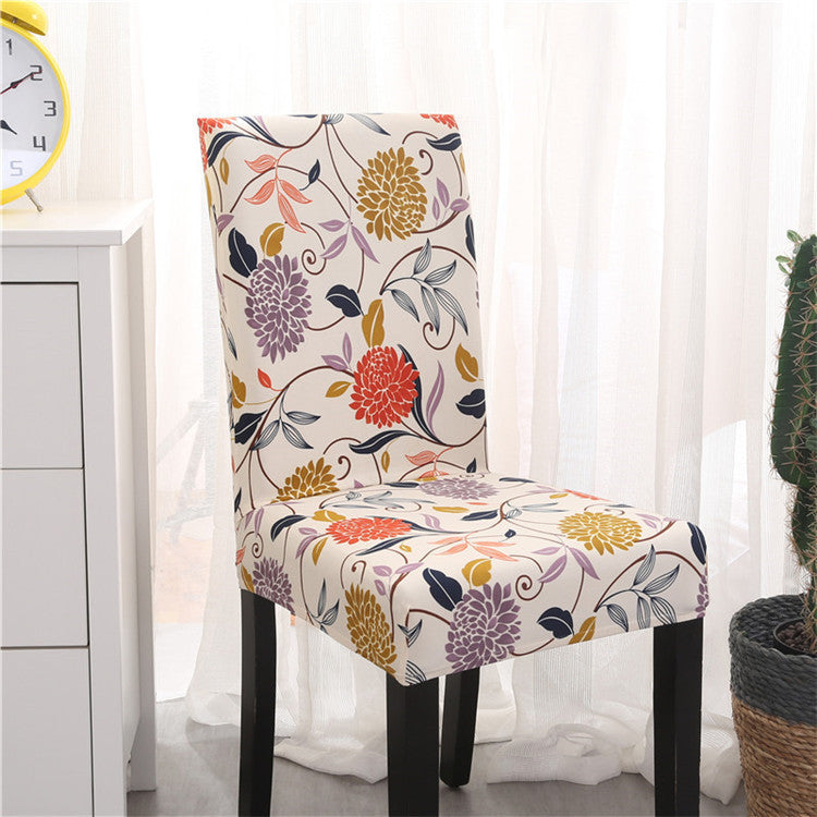 Dining Chair Covers Stretch Floral Lianéa 34style