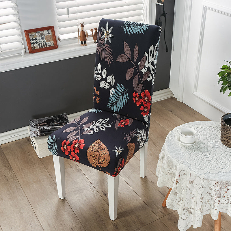 Dining Chair Covers Stretch Floral Lianéa 7style