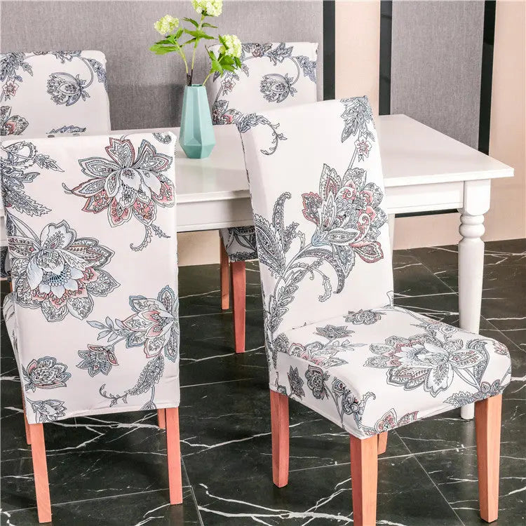 Dining Chair Covers Stretch Floral Lioréa 17style