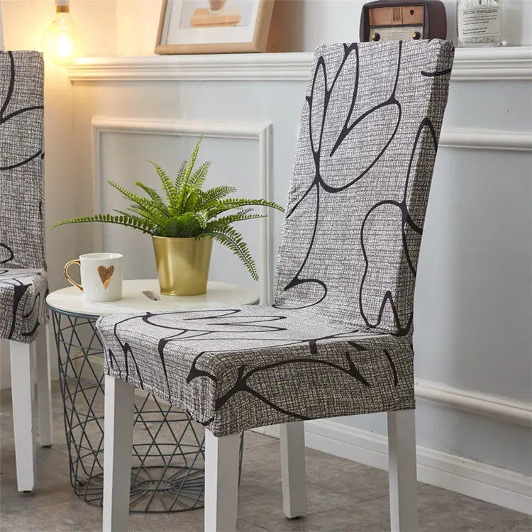 Dining Chair Covers Stretch Floral Lioréa 36style