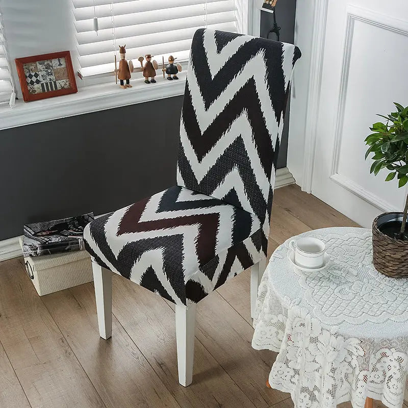 Dining Chair Covers Stretch Floral Lioréa 4style