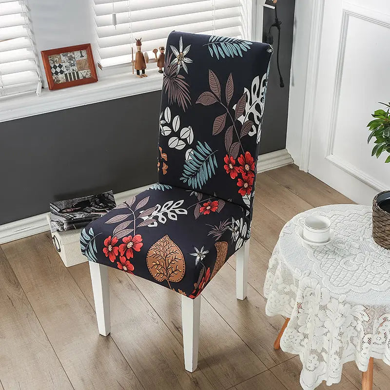Dining Chair Covers Stretch Floral Lioréa 7style