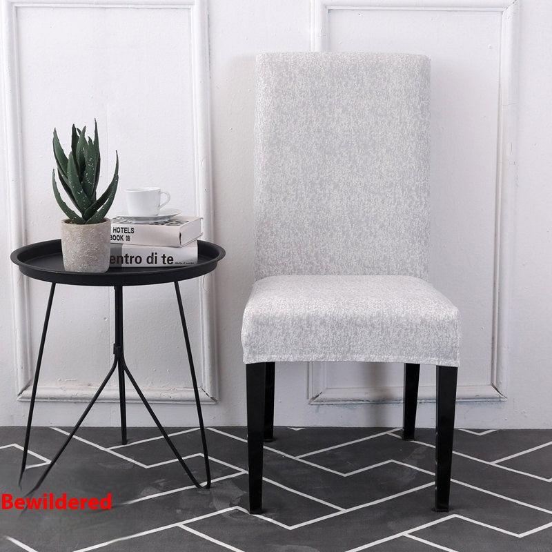 Dining Chair Covers Stretch Poly Merveille Blankly-Free Size