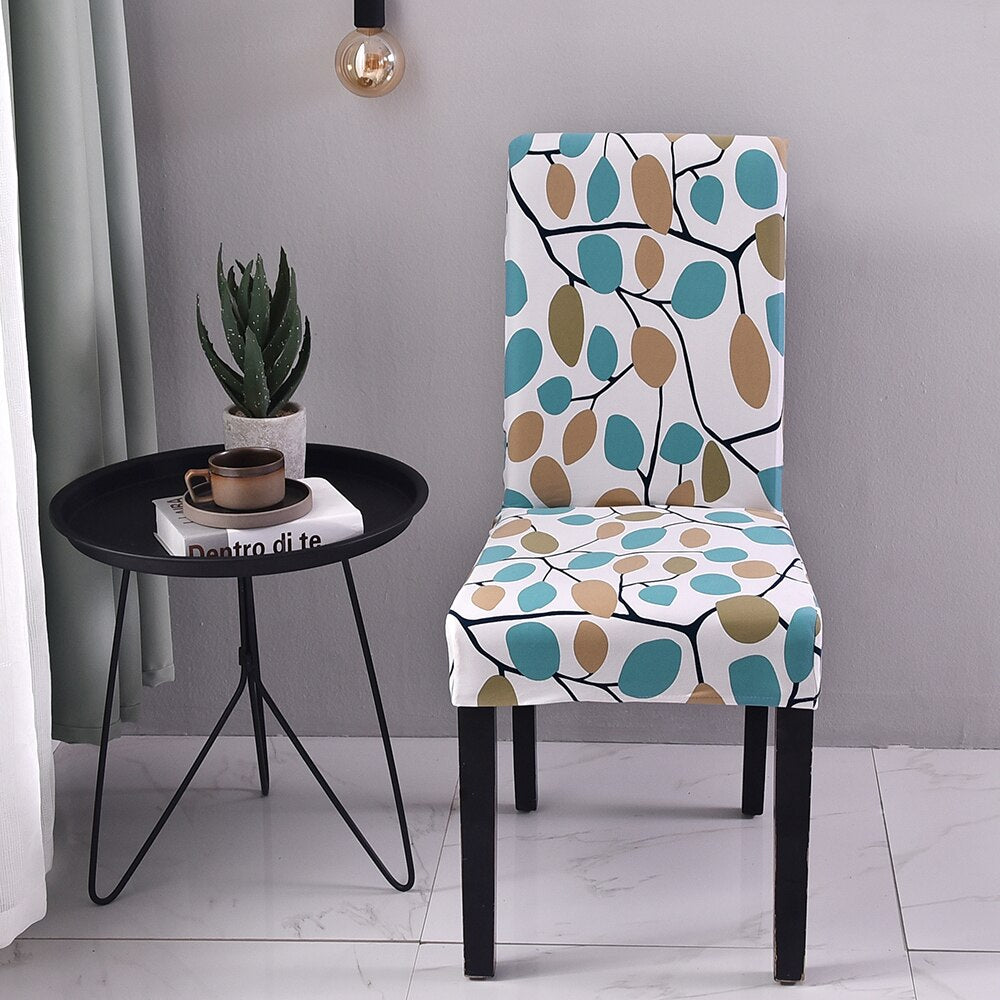 Dining Chair Covers Stretch Polyester LUMINA