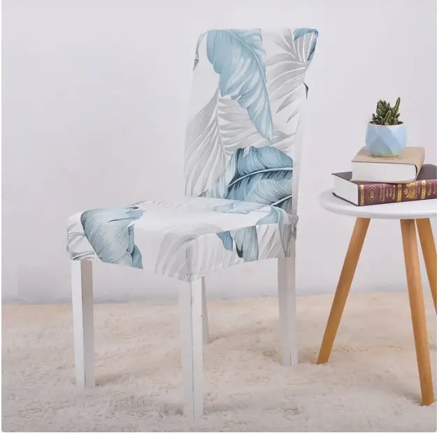 Dining Chair Covers Stretch Printed LUMIELA I-Q1pcs