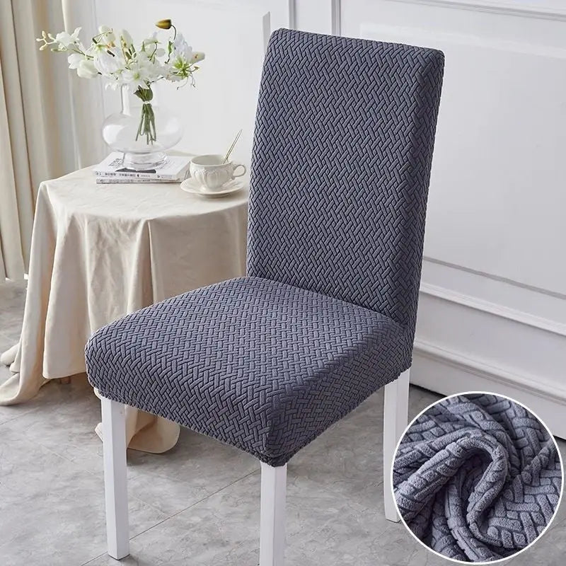 Dining Chair Covers Stretch Velvet Luvane