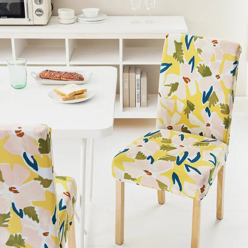 Dining Chair Covers Stretchable Minimalist LUNEAIR I-2PCS