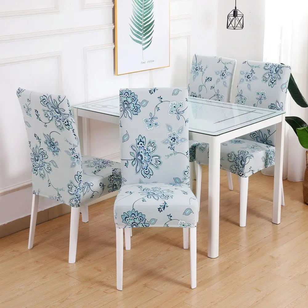 Dining Chair Covers Stretchable Modern LUMIÈRE 10 style