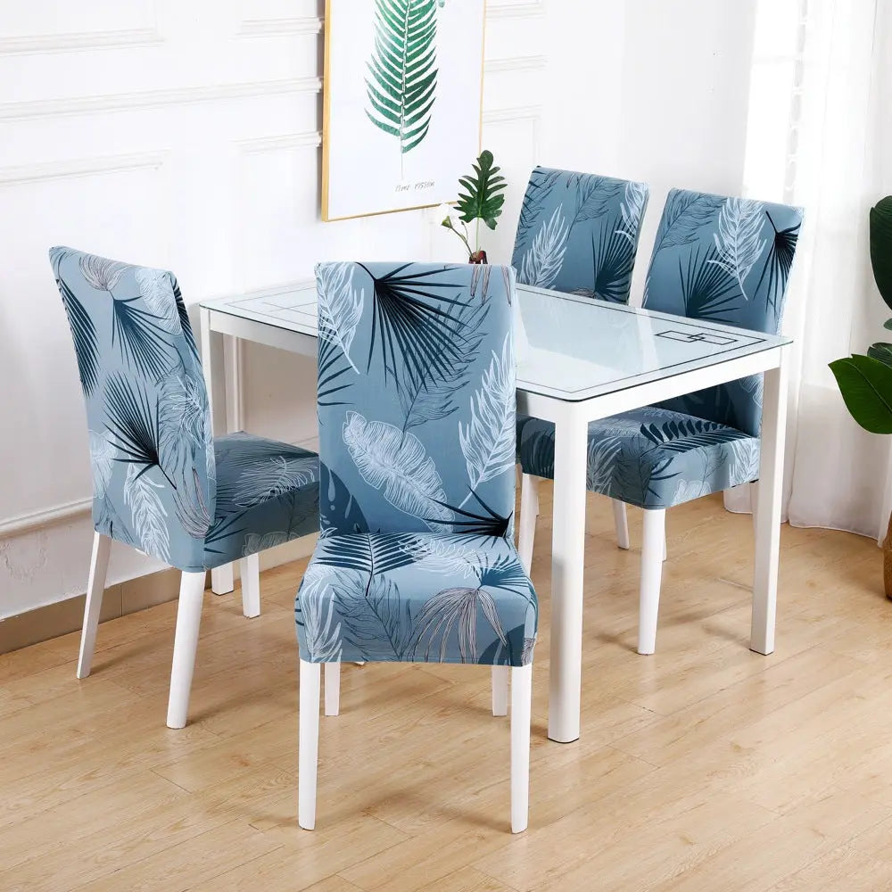 Dining Chair Covers Stretchable Modern LUMIÈRE 2 style