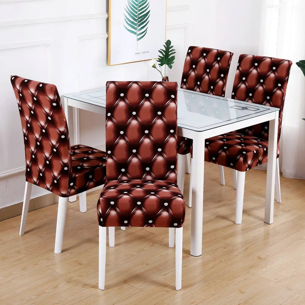 Dining Chair Covers Stretchable Modern LUMIÈRE 20 style