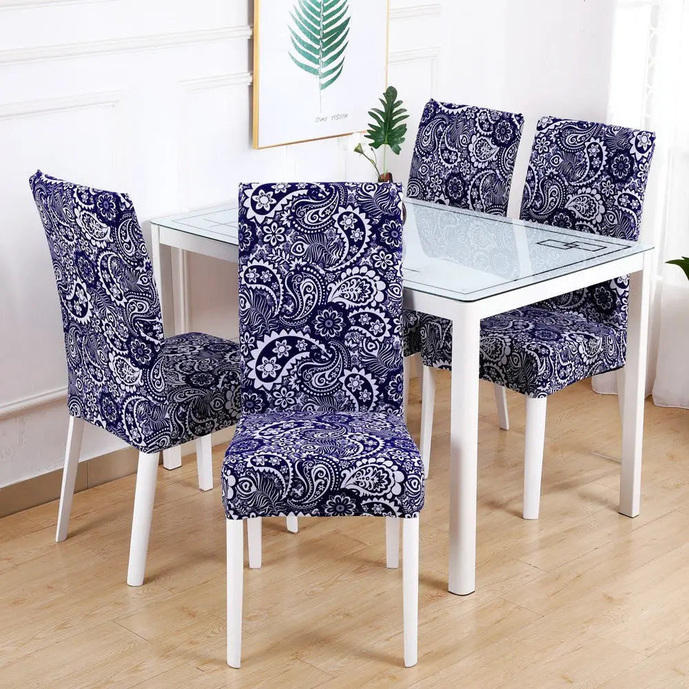 Dining Chair Covers Stretchable Modern LUMIÈRE 29 style