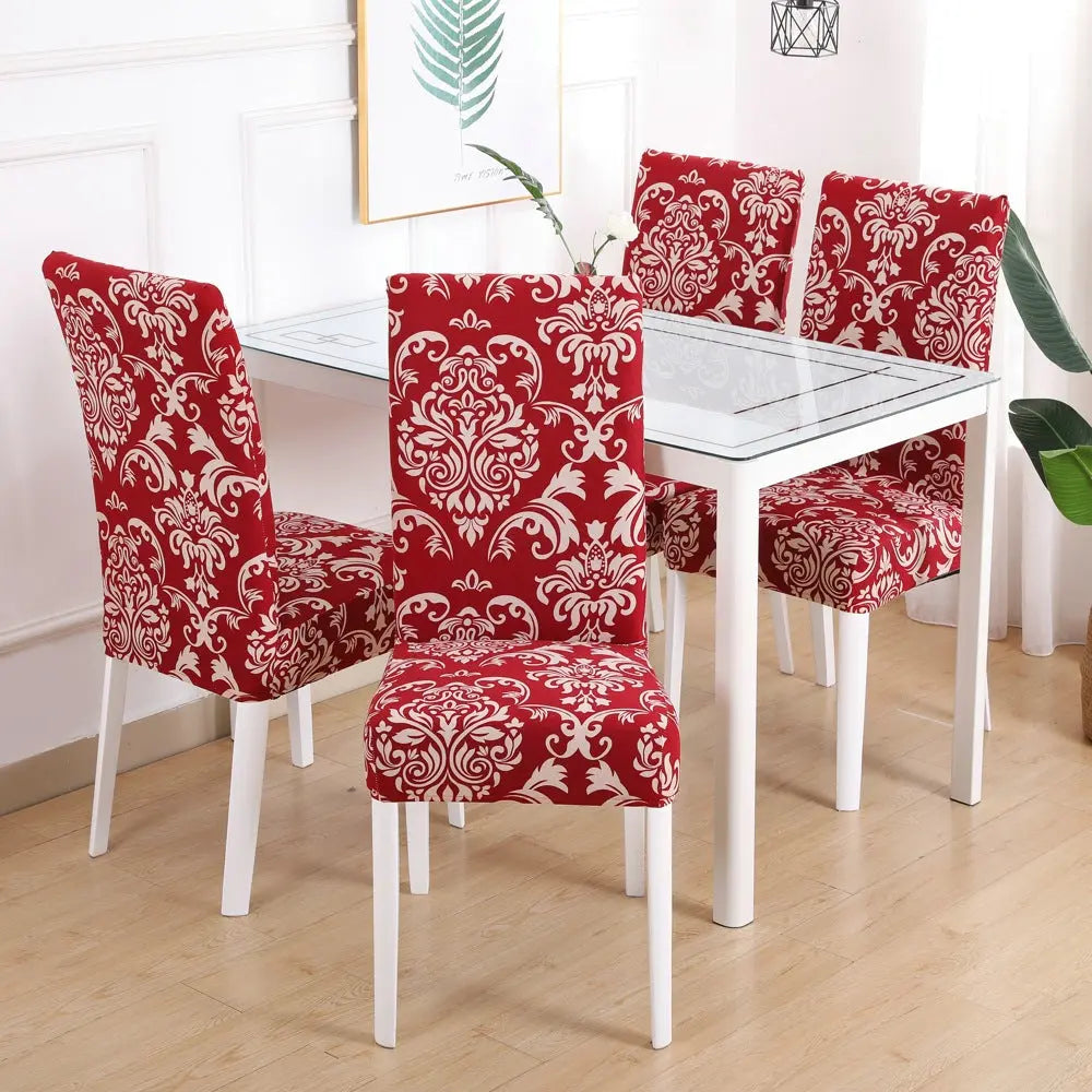 Dining Chair Covers Stretchable Modern LUMIÈRE 31 style