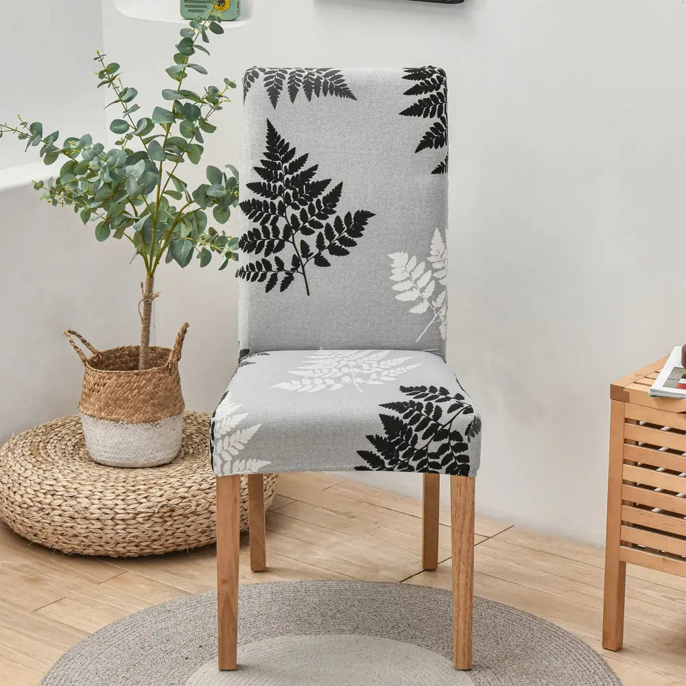 Dining Chair Covers Stretchable Modern LUMIÈRE 39 style