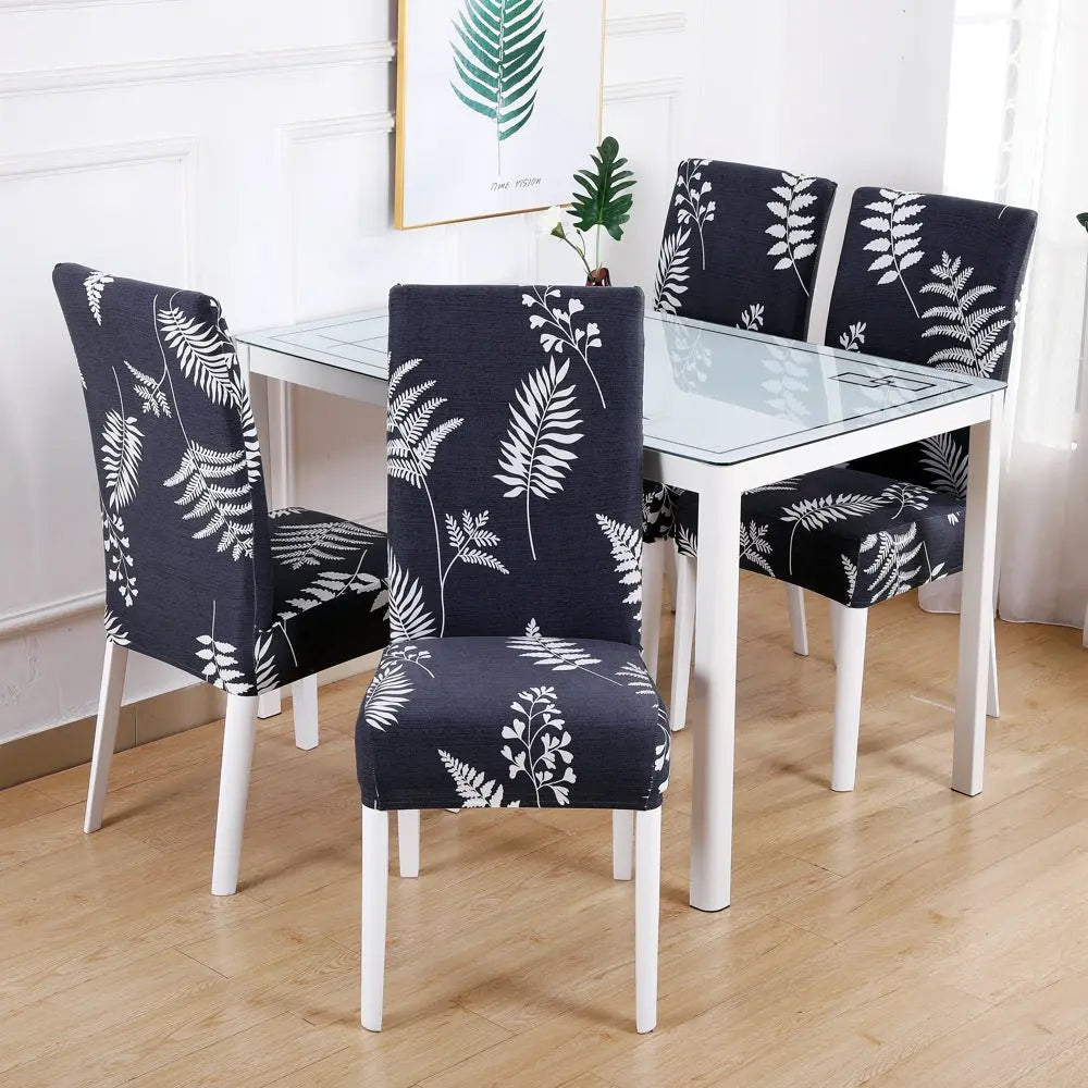 Dining Chair Covers Stretchable Modern LUMIÈRE 8 style