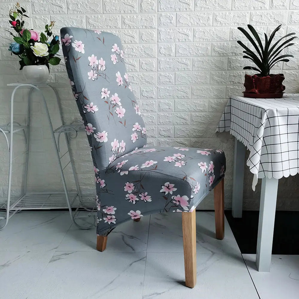 Dining Chair Covers Stretchable Non-Slip CHERIEAURE No 10-Universal