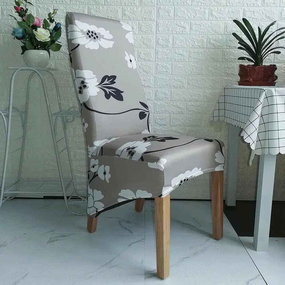 Dining Chair Covers Stretchable Non-Slip CHERIEAURE No 13-Universal
