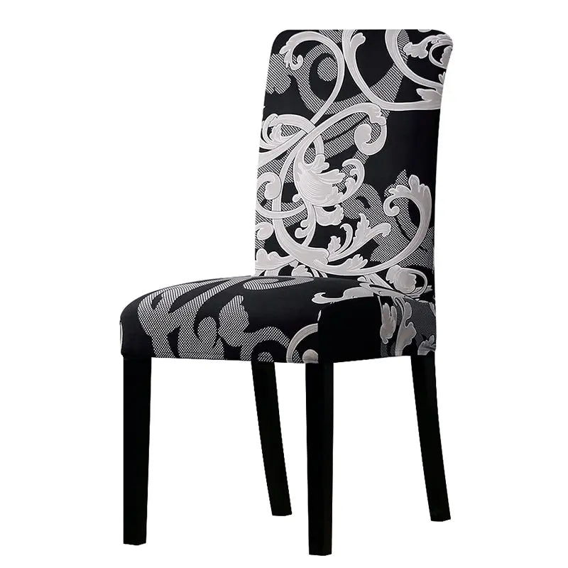 Dining Chair Covers Stretchable Pet-Friendly CHARMÉE 01 Style