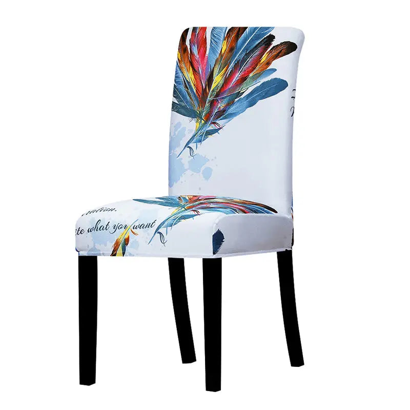 Dining Chair Covers Stretchable Pet-Friendly CHARMÉE 08 Style