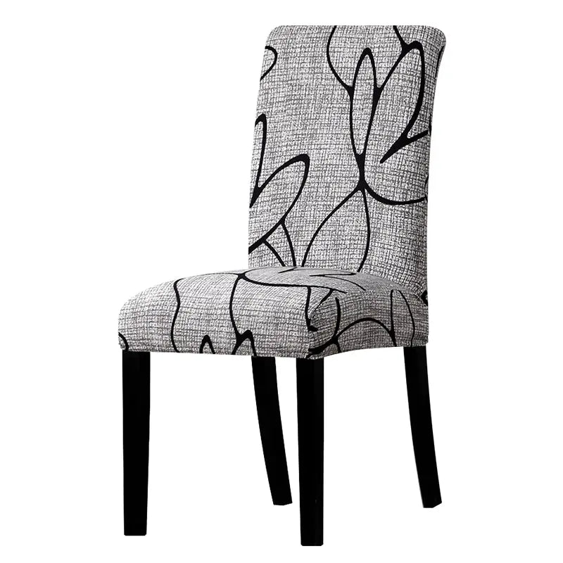 Dining Chair Covers Stretchable Pet-Friendly CHARMÉE 09 Style