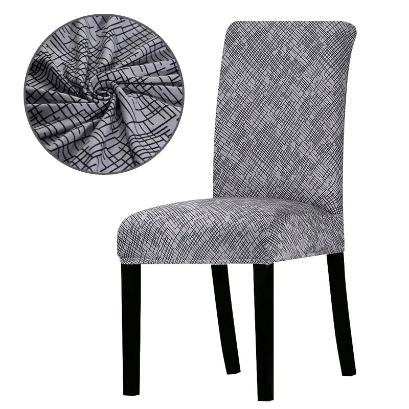 Dining Chair Covers Stretchable Pet-Friendly CHARMÉE 17 Style