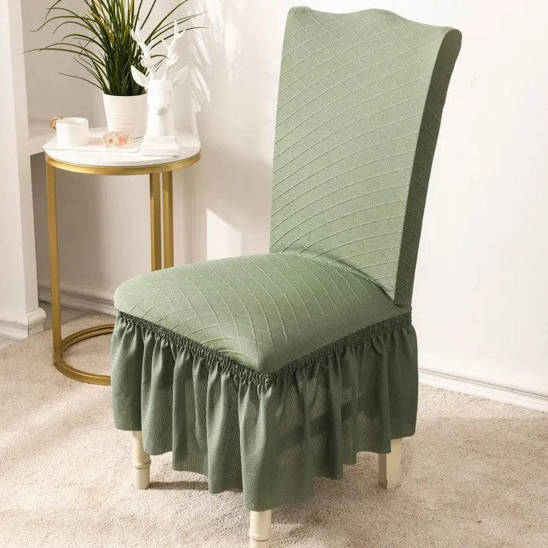 Dining Chair Covers Stretchable Pet-Friendly LUMINEX Green