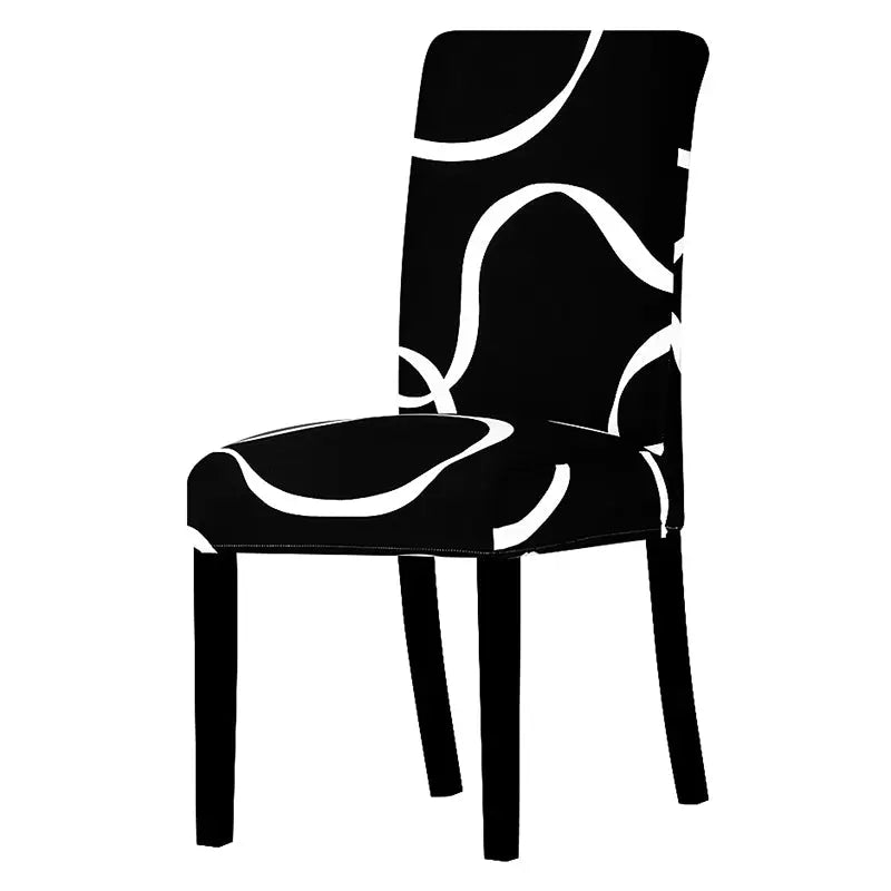 Dining Chair Covers Stretchable Pet-Friendly CHARMÉE 06 Style