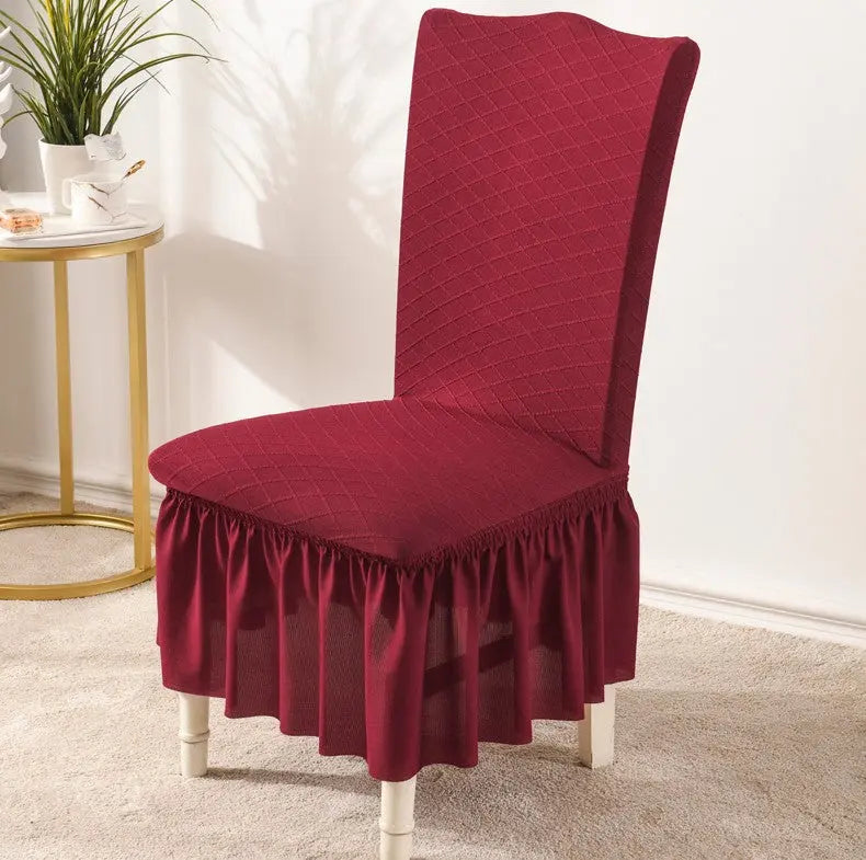 Dining Chair Covers Stretchable Pet-Friendly LUMINEX Red