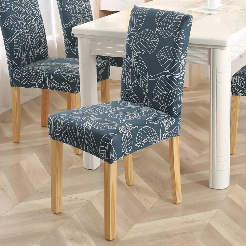 Dining Chair Covers Stretchable Polyester LUMIÈRE 9style