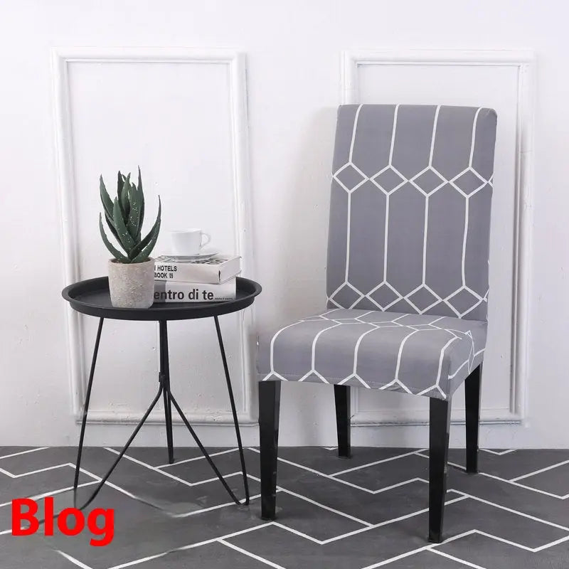 Dining Chair Covers Stretchable Polyester Luminéa Blog-Free Size