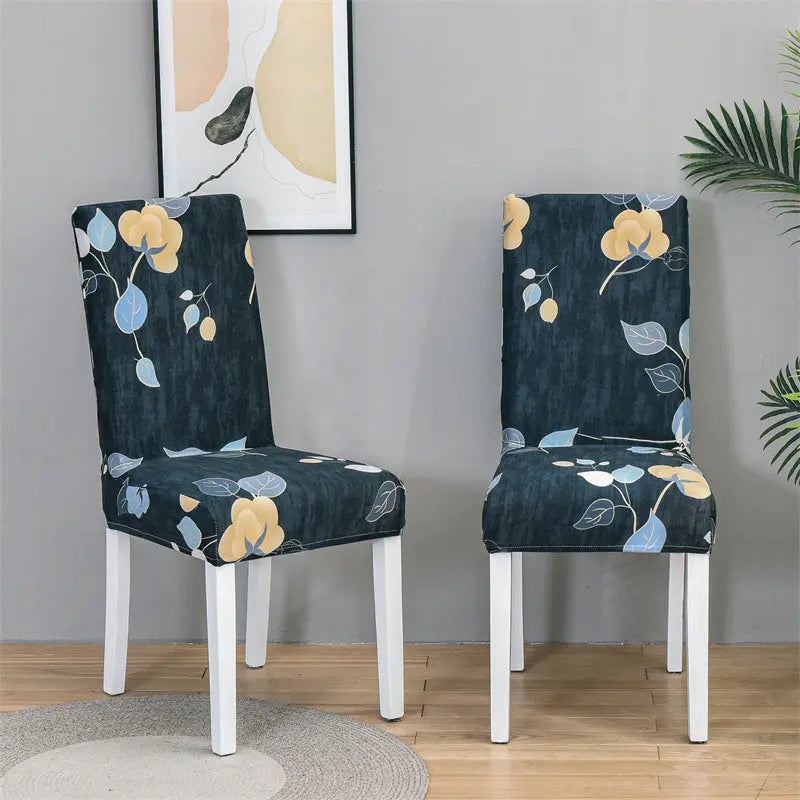 Dining Chair Covers Stretchable Polyester VIVIEN Cotton Candy-Universal Elastic Chair Cover
