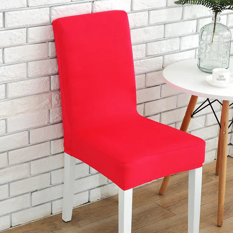 Dining Chair Covers Stretchable Slipcover ELANIE Rose red