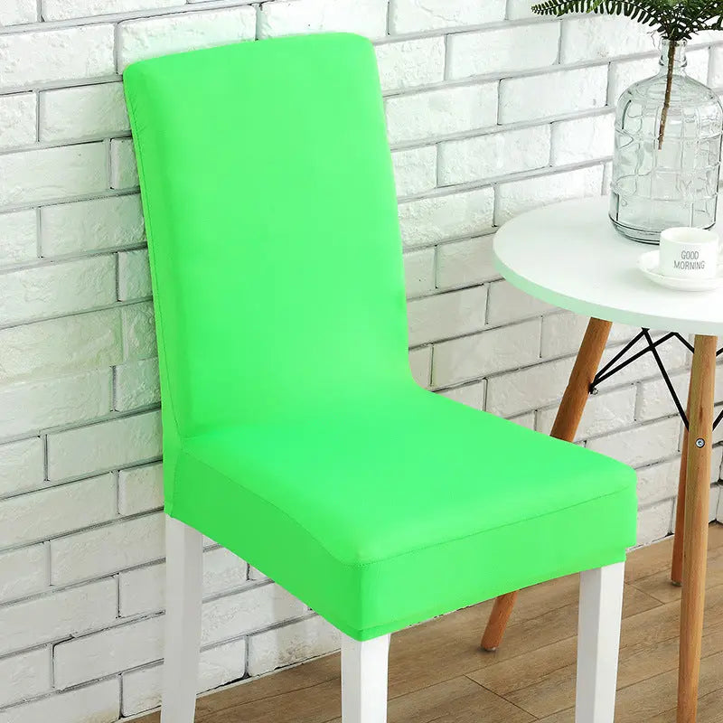 Dining Chair Covers Stretchable Slipcover LUMIEREX Green 6pcs