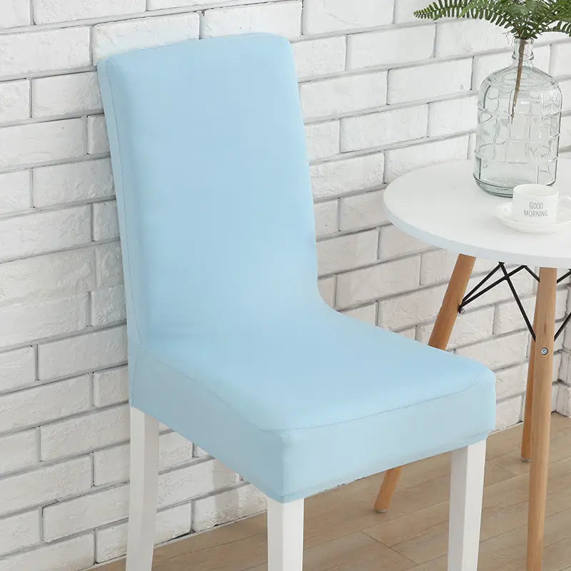 Dining Chair Covers Stretchable Slipcover LUMIEREX Sky blue