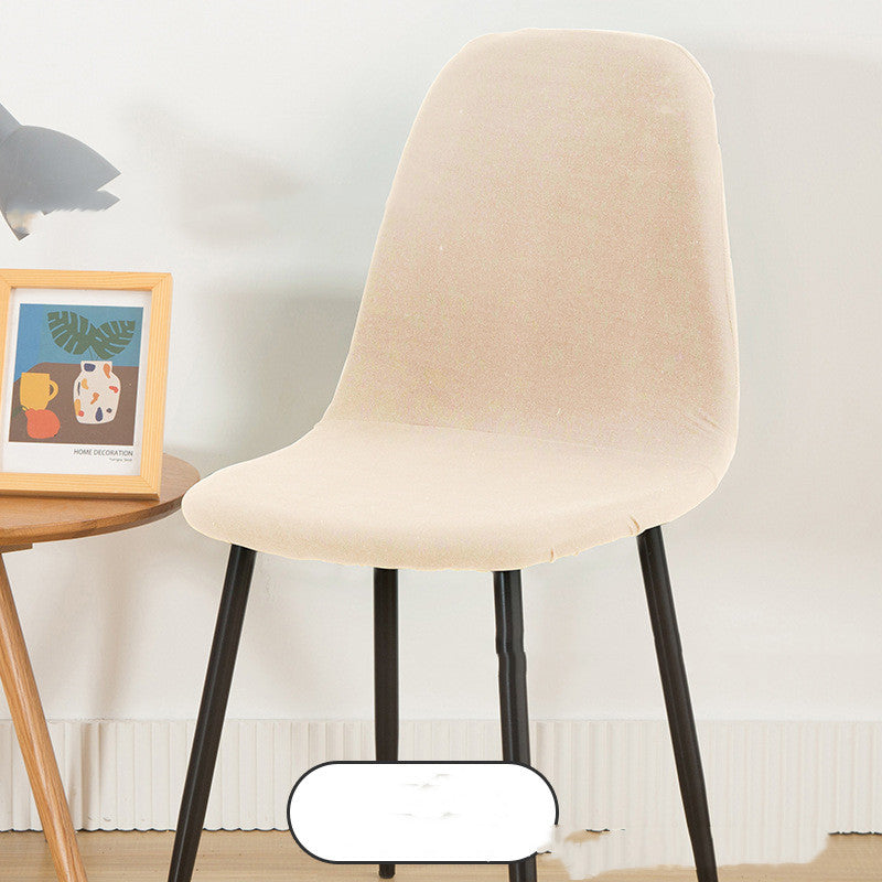 Dining Chair Covers Stretchable Solenne Beige